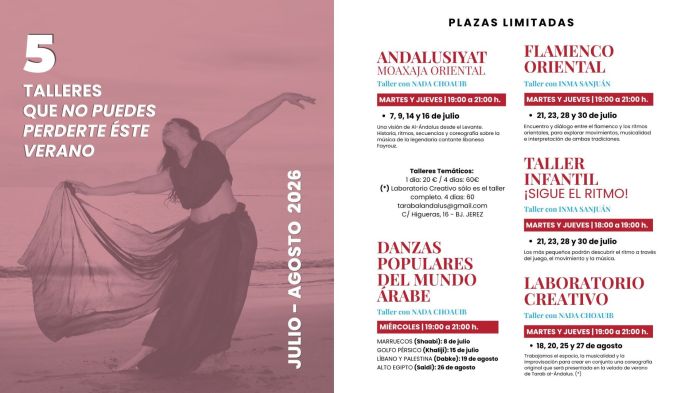 Talleres de Verano&nbsp;2026